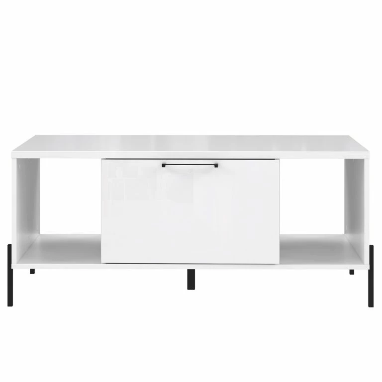Loftscape Loftscape Table Basse Ozora – Blanc Brillant / Blanc Mat