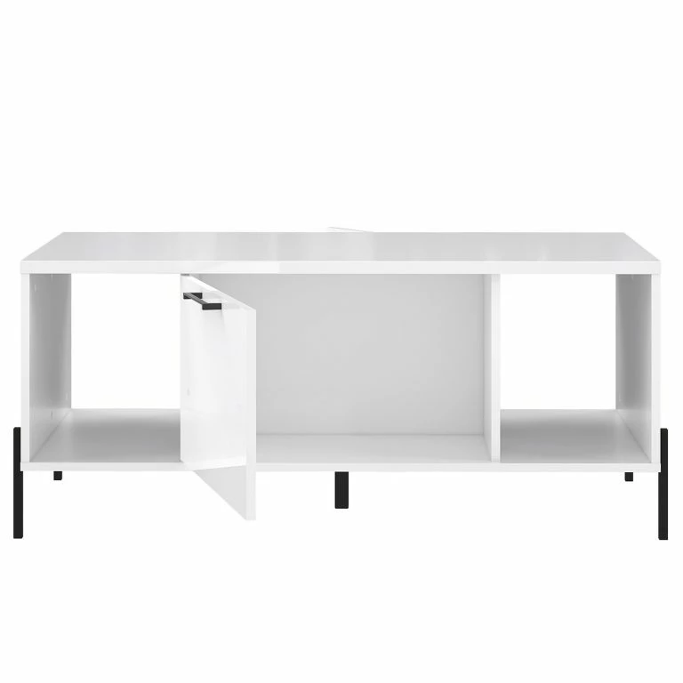 Loftscape Loftscape Table Basse Ozora – Blanc Brillant / Blanc Mat