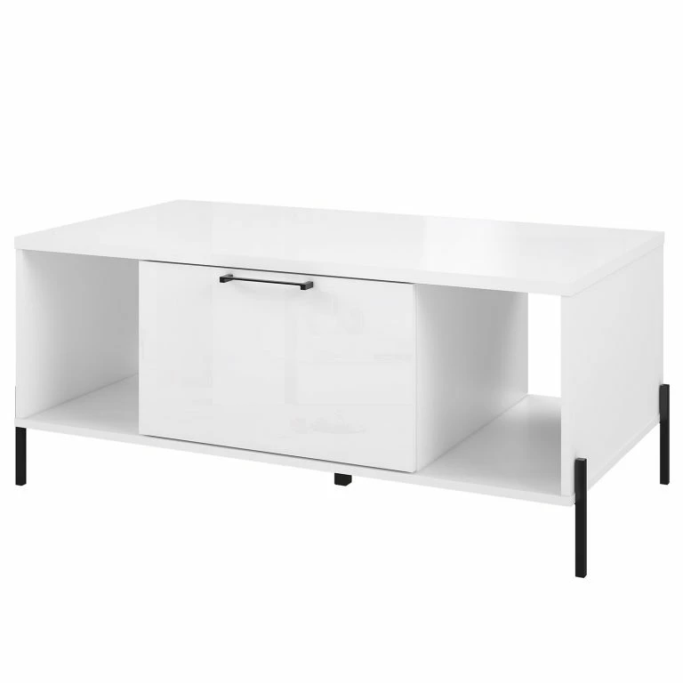 loftscape Loftscape Table basse Ozora – Blanc brillant / Blanc mat