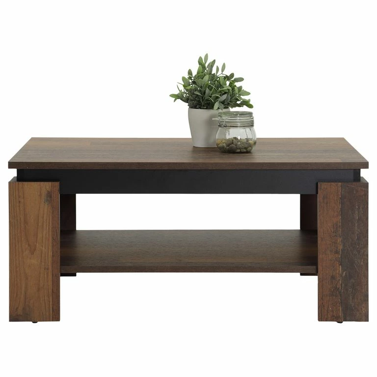 Loftscape Loftscape Table Basse Paola – Imitation Bois Ancien