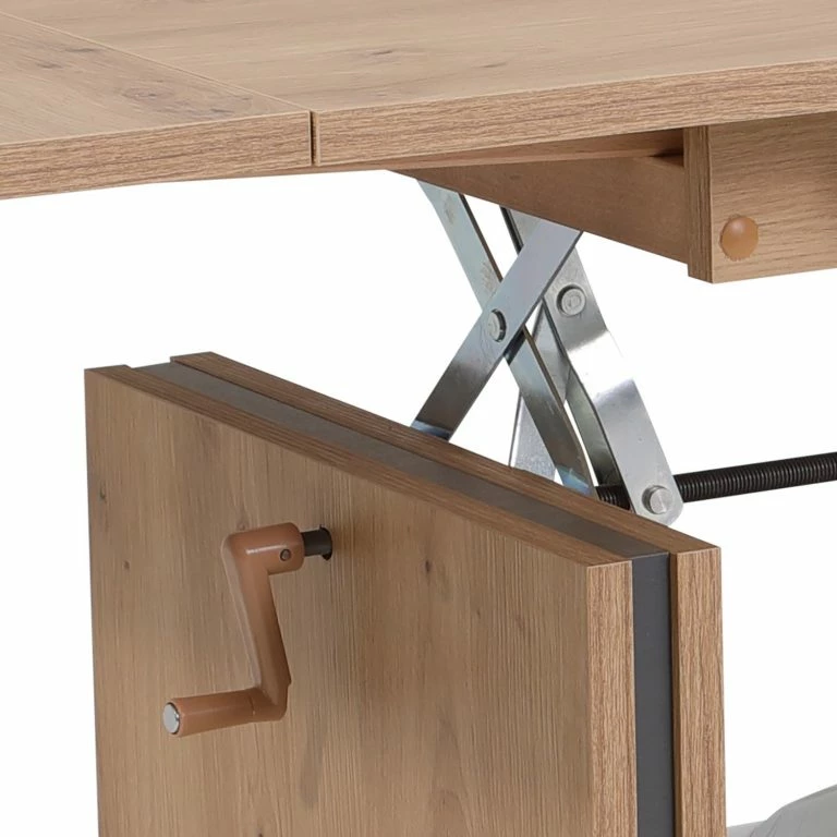 Loftscape Loftscape Table Basse Pontivy – Imitation Chêne Artisan