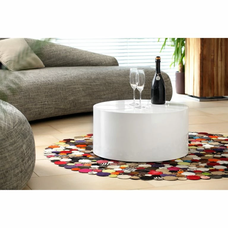 Loftscape Loftscape Table Basse Saleno – Blanc Brillant