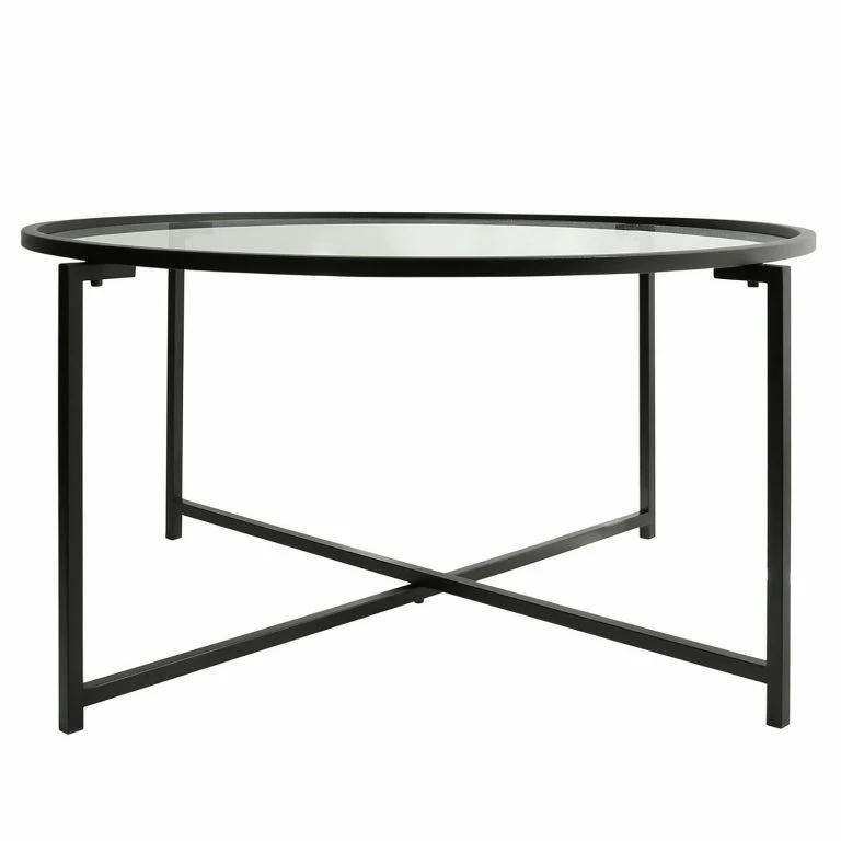 loftscape Loftscape Table basse Sedan I – Verre / Métal – Noir