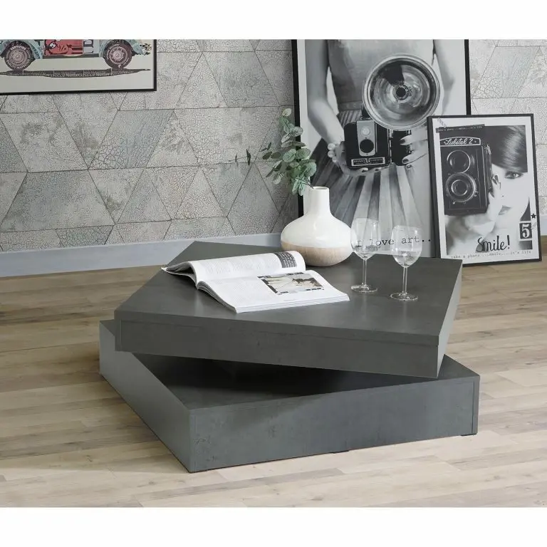 Loftscape Loftscape Table Basse Tac – Imitation Béton
