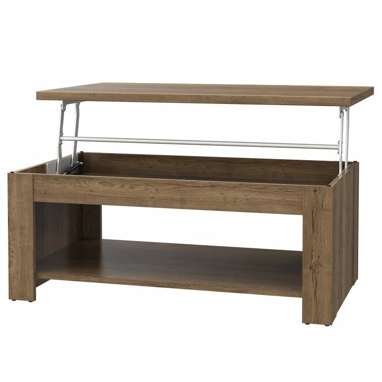 loftscape Loftscape Table basse Temuco I – Imitation chêne foncé