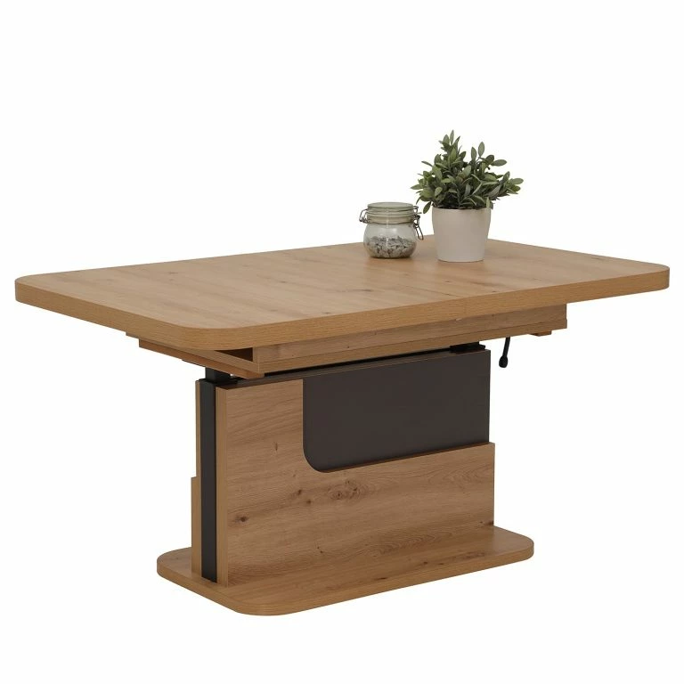 Loftscape Loftscape Table Basse Theen – Extensible – Imitation Chêne Artisan