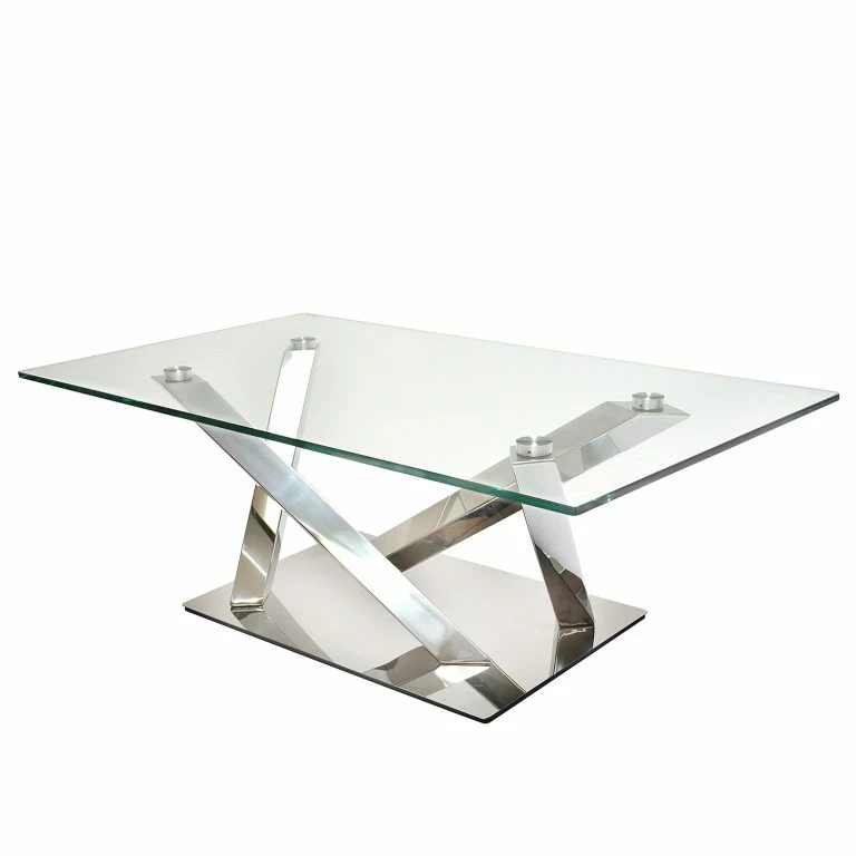 loftscape Loftscape Table basse Vareilles I – Verre / Acier inoxydable chromé