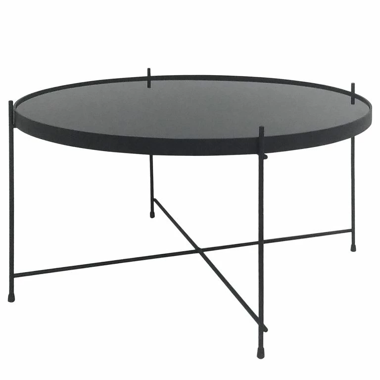 loftscape Loftscape Table basse Verrado – Verre / Métal – Noir