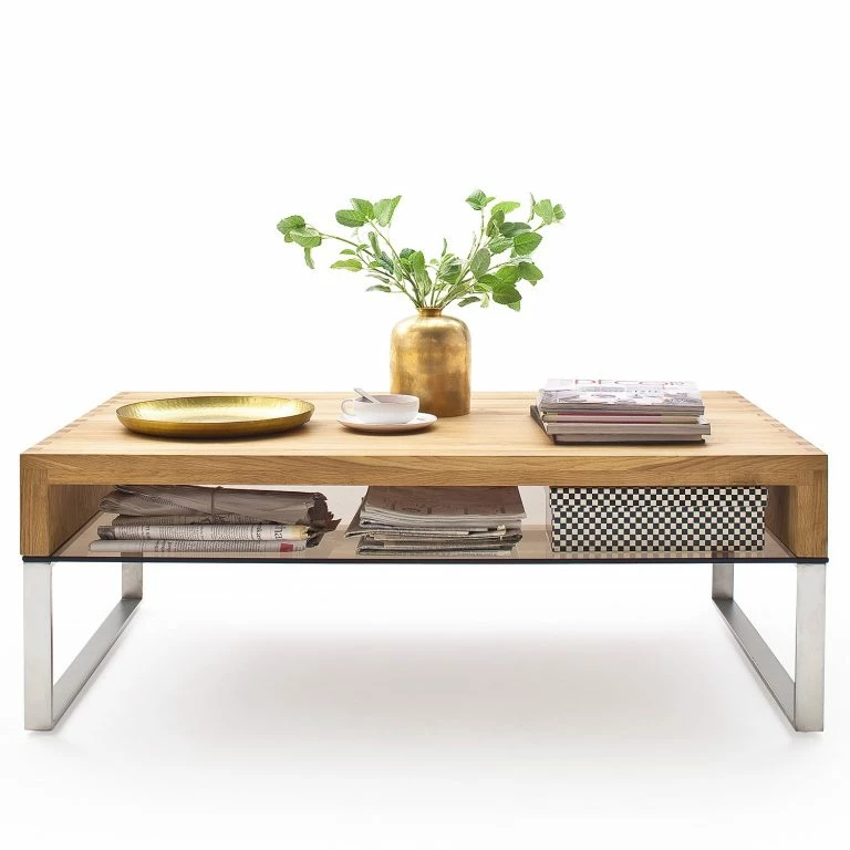 Loftscape Loftscape Table Basse Vinton – Chêne Massif Huilé – Largeur : 110 Cm