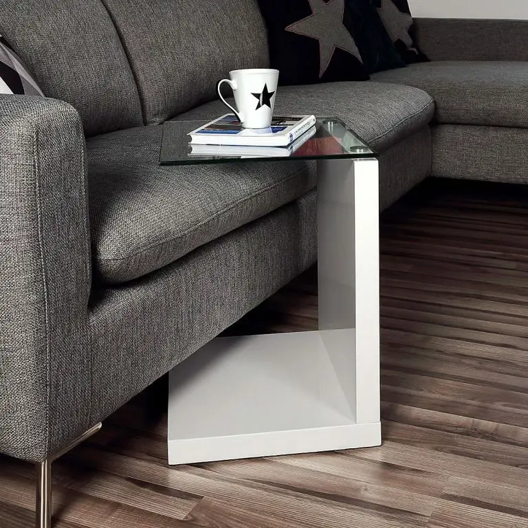 Loftscape Loftscape Table D’appoint Sono – Blanc Brillant