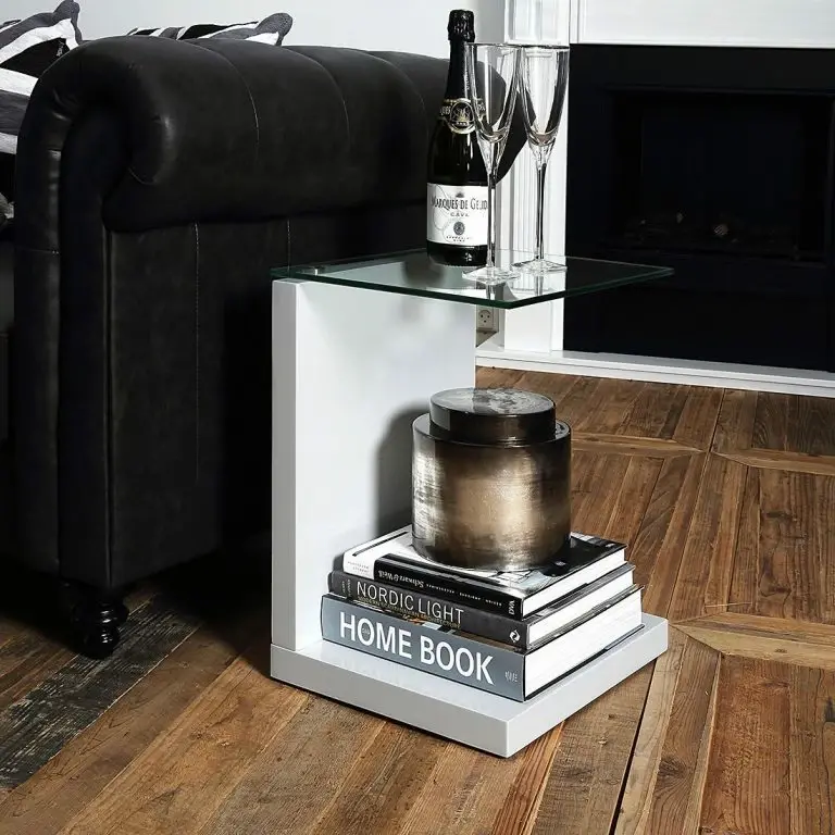 Loftscape Loftscape Table D’appoint Sono – Blanc Brillant