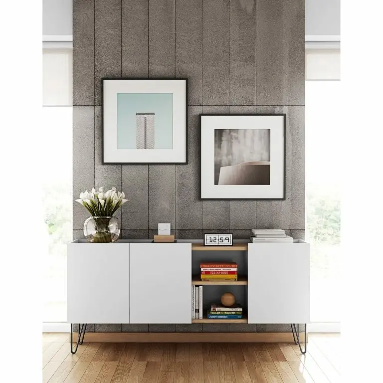 Loftscape Temahome Buffet Nina – Chêne / Blanc