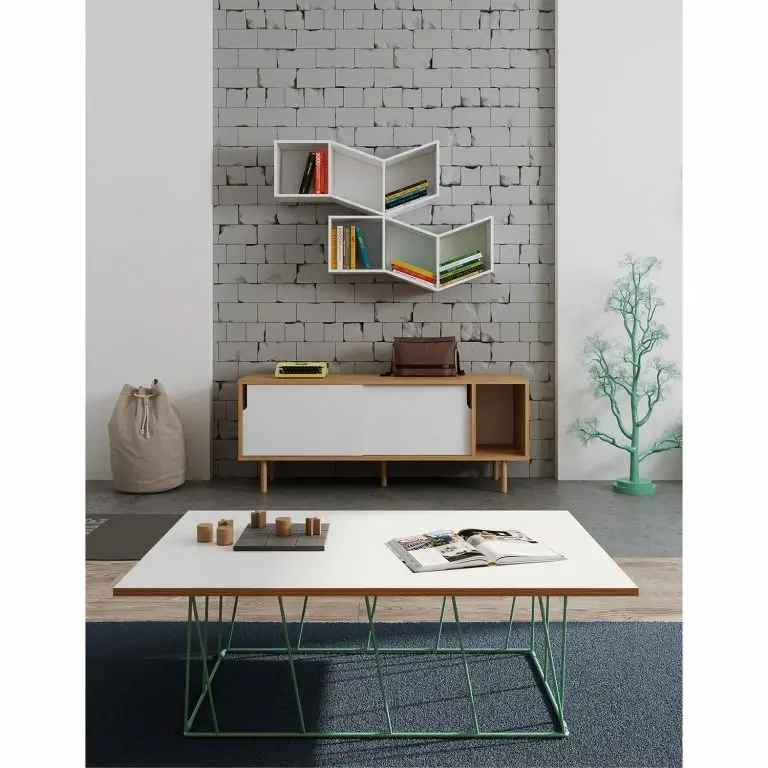 Loftscape Temahome Buffet Noa I – Blanc – Chêne