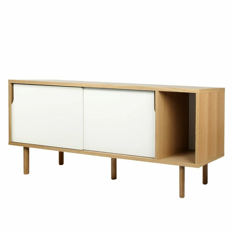 loftscape Temahome Buffet Noa I – Blanc – Chêne