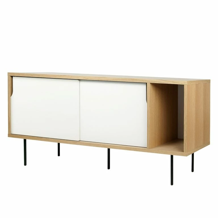 loftscape Temahome Buffet Noa II – Blanc – Chêne