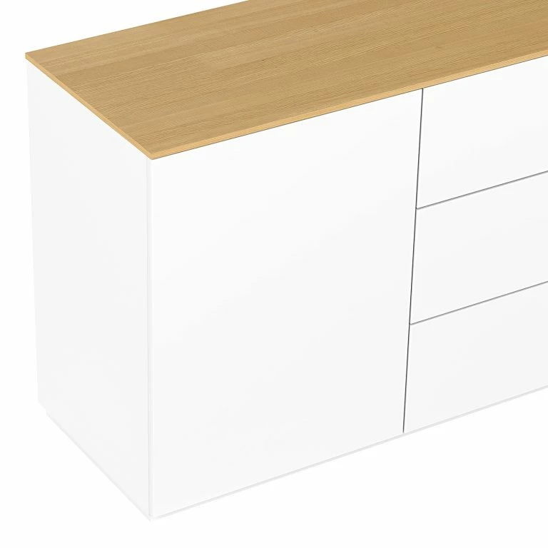 Loftscape Temahome Commode Join – Chêne / Blanc