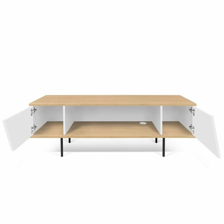 Loftscape Temahome Meuble TV Dixie – Chêne / Blanc