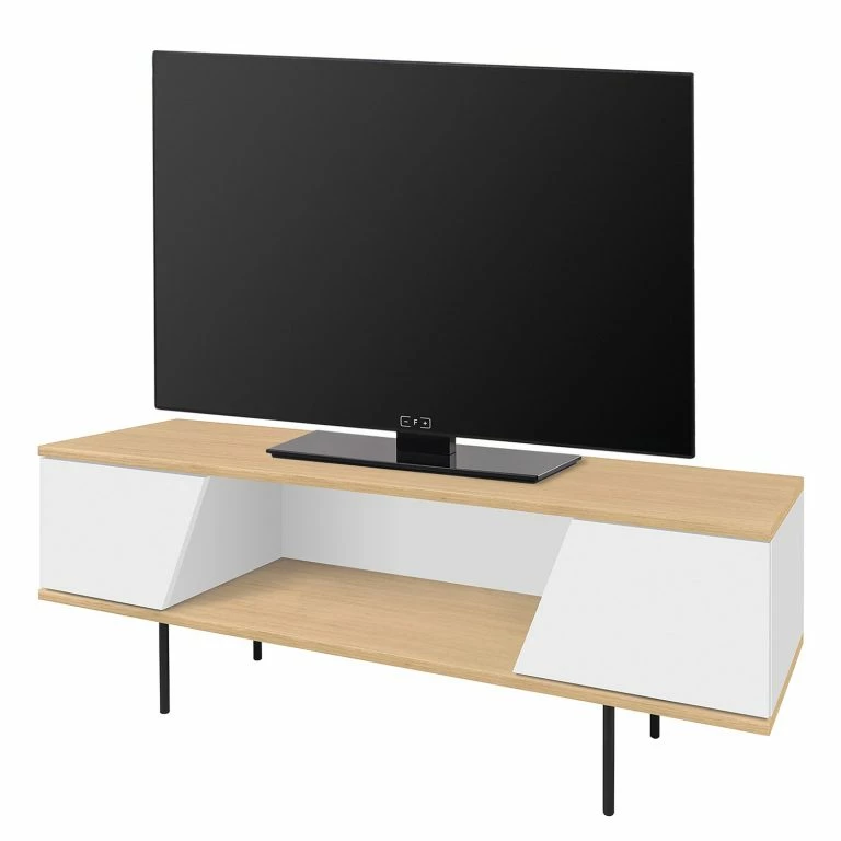 loftscape Temahome Meuble TV Dixie – Chêne / Blanc