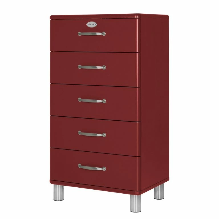loftscape Tenzo Commode Malibu III – Rouge cerise