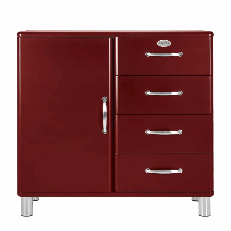 loftscape Tenzo Commode Malibu VIII – Rouge cerise