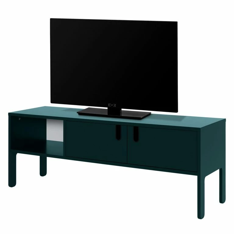loftscape Tenzo Meuble TV Uno – Bleu pétrole