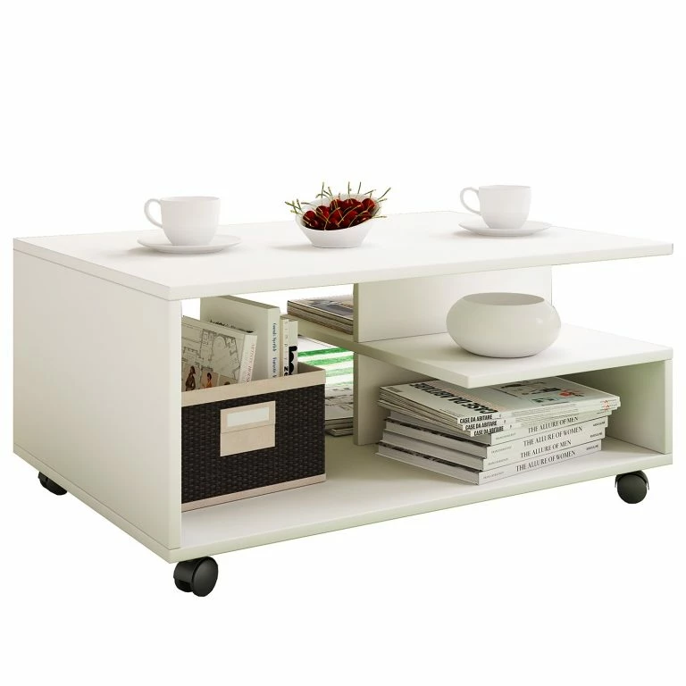loftscape VCM Table basse Stango – Blanc
