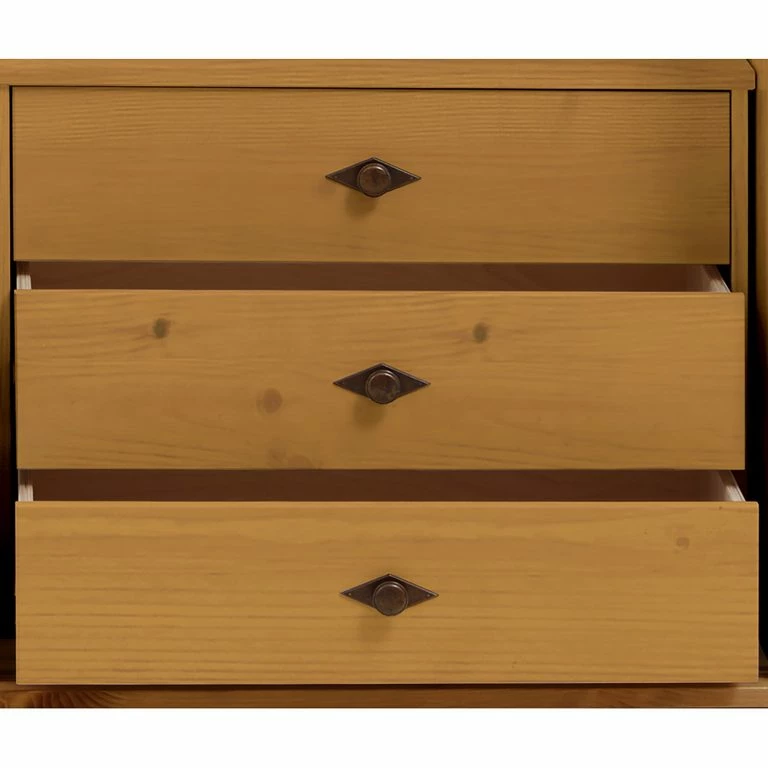 loftscape Maison Belfort Bloc tiroirs Bergen – Pin massif – Epicéa lessivé