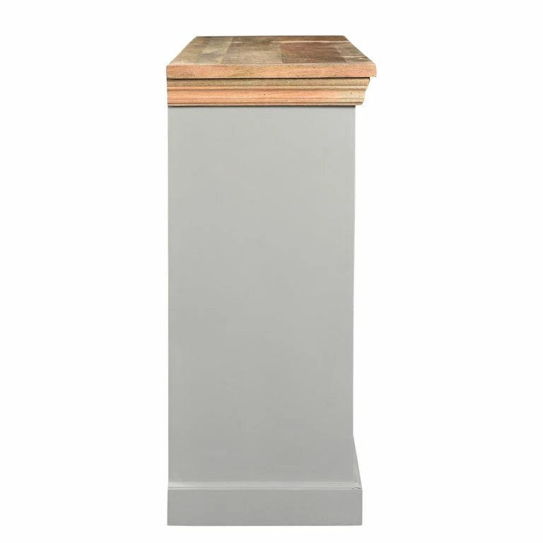 Loftscape Maison Belfort Buffet Anton – Acacia / Manguier Massif – Gris / Manguier