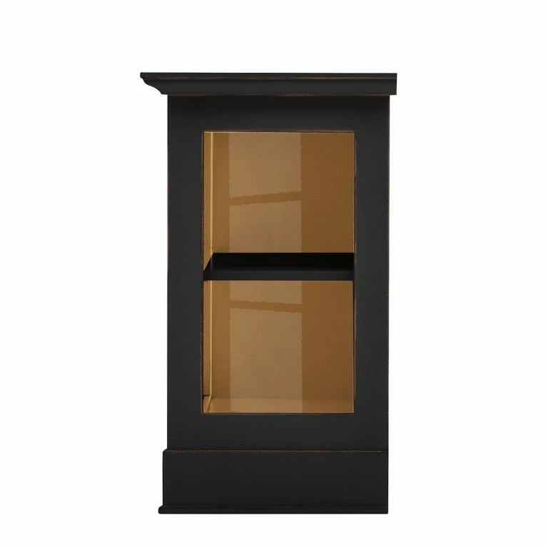Loftscape Maison Belfort Buffet Azjana I – Noir / Pin Couleur Miel