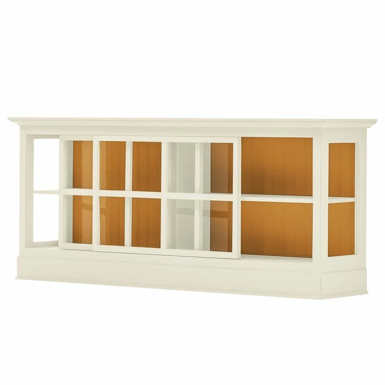 Loftscape Maison Belfort Buffet Azjana I – Pin Blanc / Pin Couleur Miel