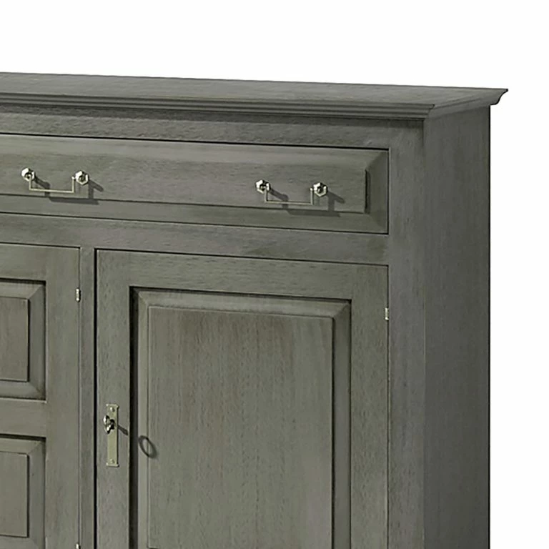 Loftscape Maison Belfort Buffet Azjana – Pin Massif – Gris