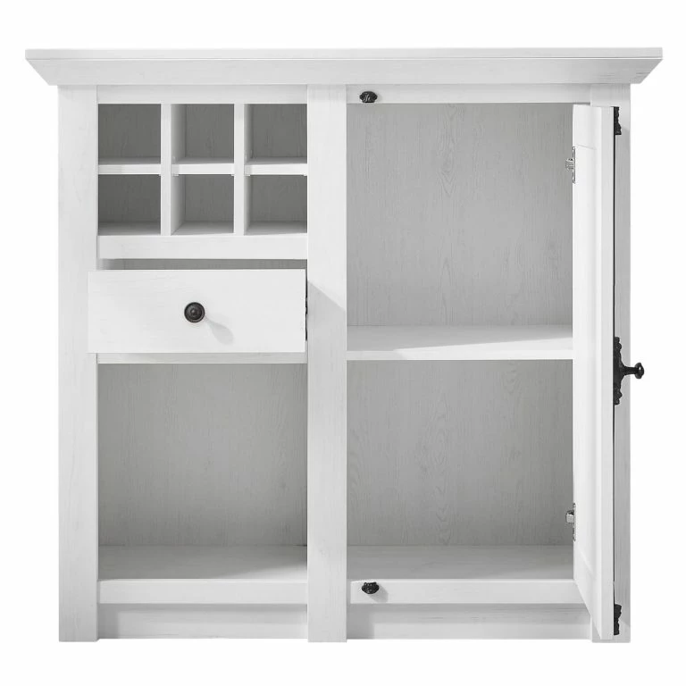 Loftscape Maison Belfort Buffet Geestland II – Imitation Pin Blanc