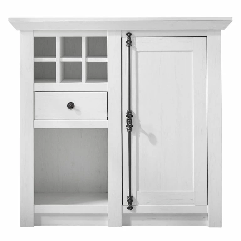 loftscape Maison Belfort Buffet Geestland II – Imitation pin blanc