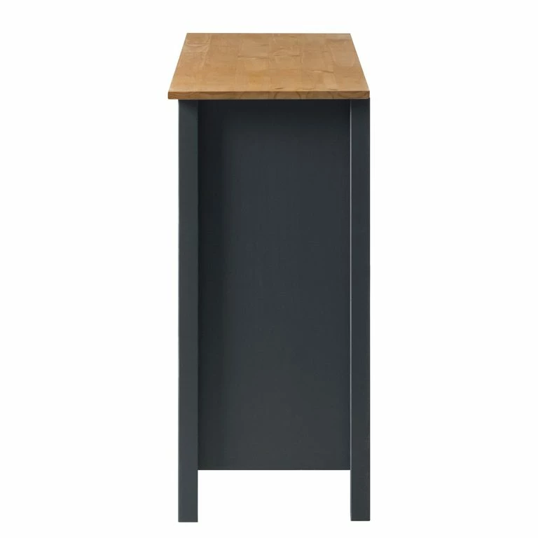 Loftscape Maison Belfort Buffet Rivery – Pin Massif – Anthracite