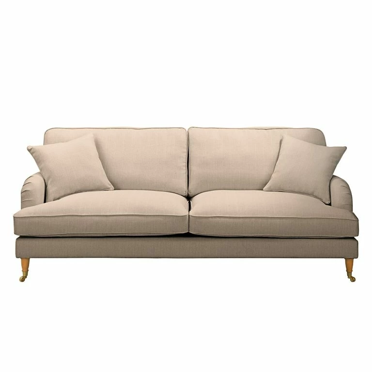 Loftscape Maison Belfort Canapé Bethania II (3 Places) – Tissu – Cappuccino