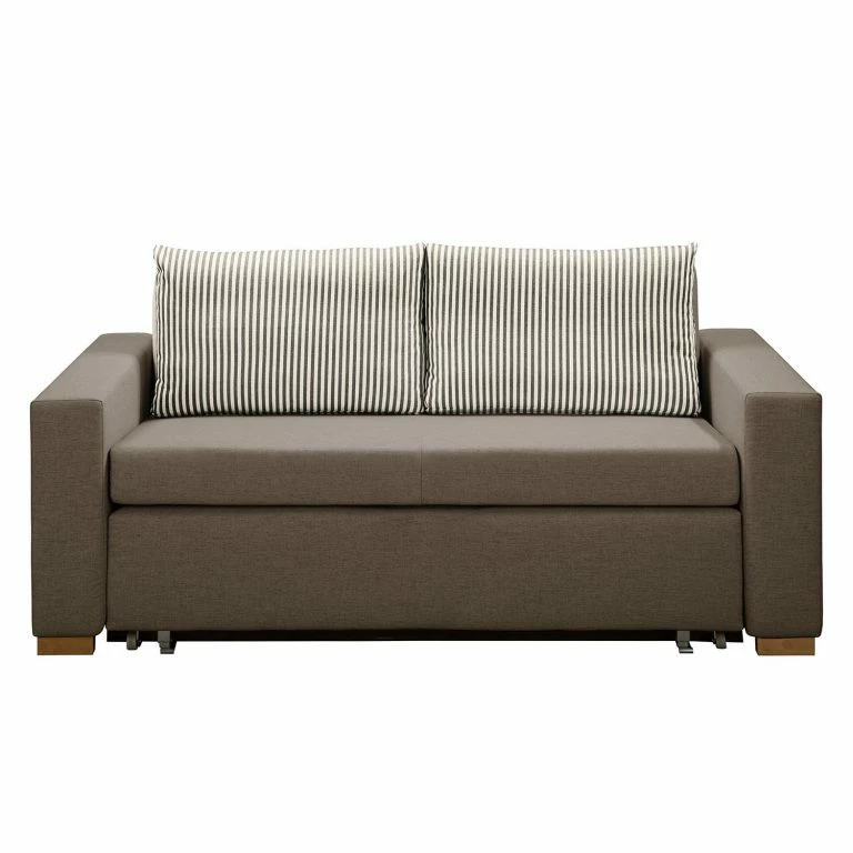 Loftscape Maison Belfort Canapé Convertible Latina XVI – Tissu – Taupe – Largeur : 170 Cm