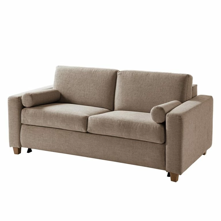 loftscape Maison Belfort Canapé convertible Lierde II – Tissu – Cappuccino – Largeur : 162 cm