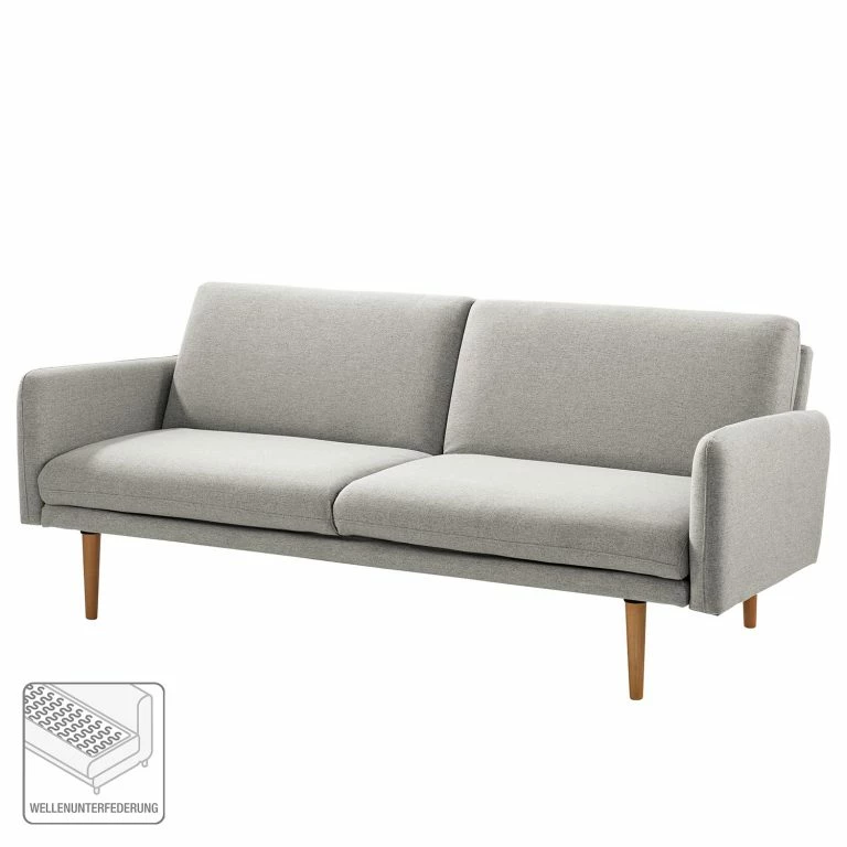Loftscape Maison Belfort Canapé Convertible Lindoia – Tissu – Gris Clair