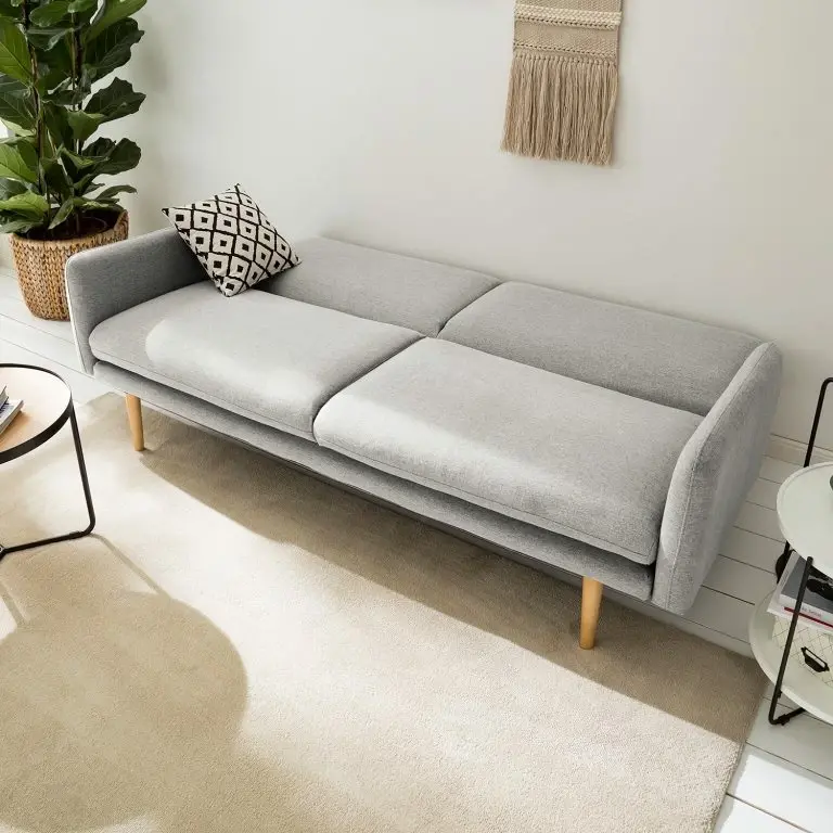 Loftscape Maison Belfort Canapé Convertible Lindoia – Tissu – Gris Clair