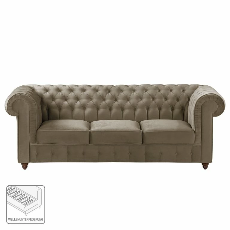 Loftscape Maison Belfort Canapé Pintano (3 Places) – Cappuccino