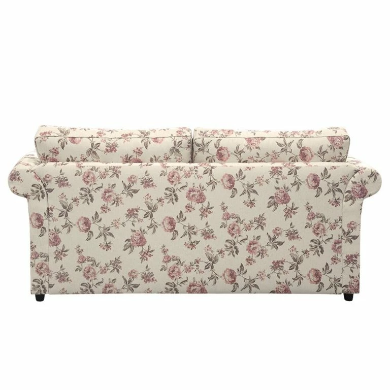 Loftscape Maison Belfort Canapé Rosehearty (3 Places) – Tissu – Crème / Rose