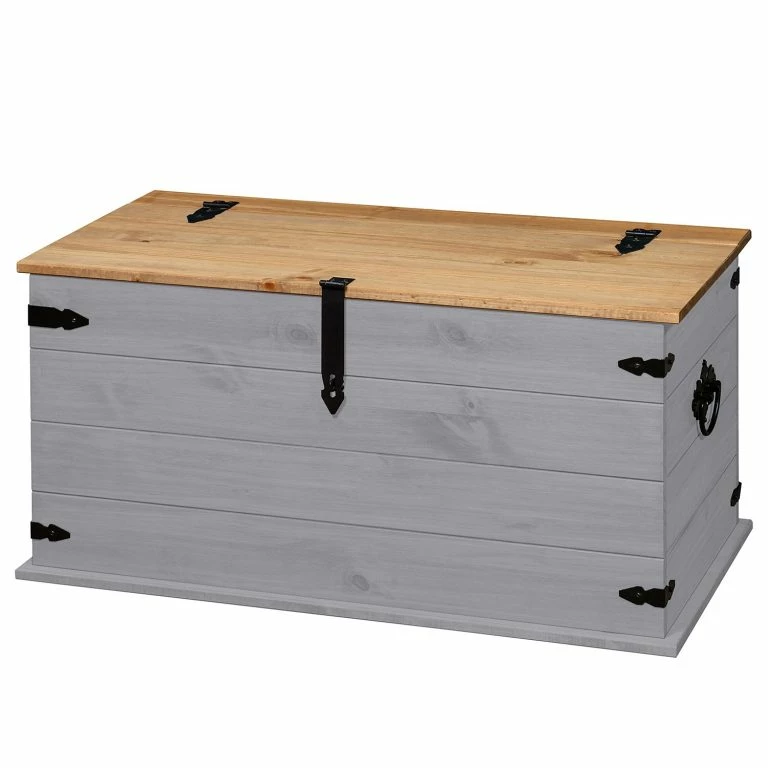 loftscape Maison Belfort Coffre Finca Rustica – Pin massif – Pin gris