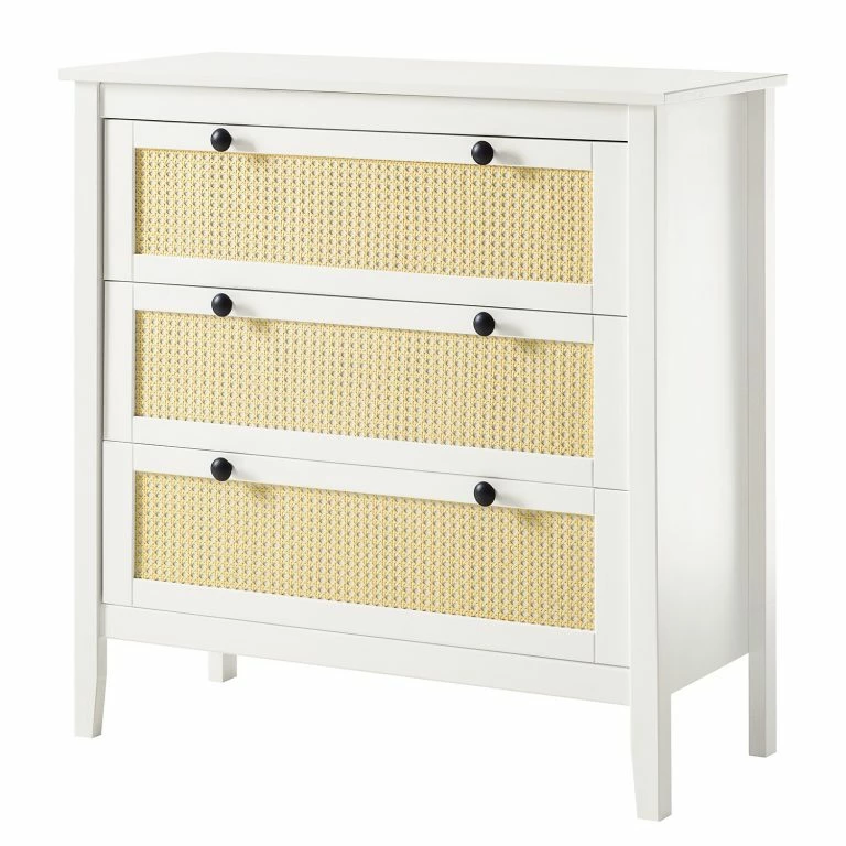 loftscape Maison Belfort Commode Belleria I – Pin massif – Blanc