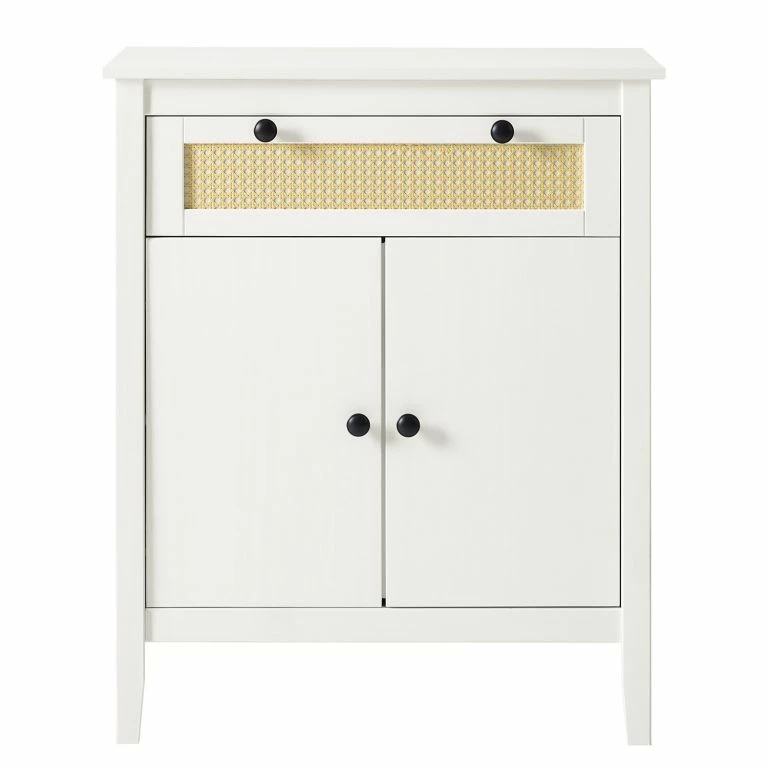 Loftscape Maison Belfort Commode Belleria III – Pin Massif – Blanc