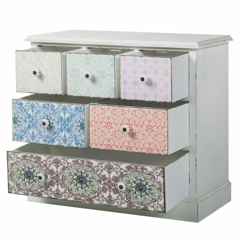 Loftscape Maison Belfort Commode Charminster V – Paulownia Partiellement Massif