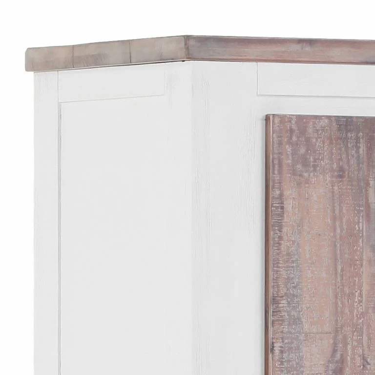 Loftscape Maison Belfort Commode Doral – Partiellement En Acacia Massif – Marron / Beige