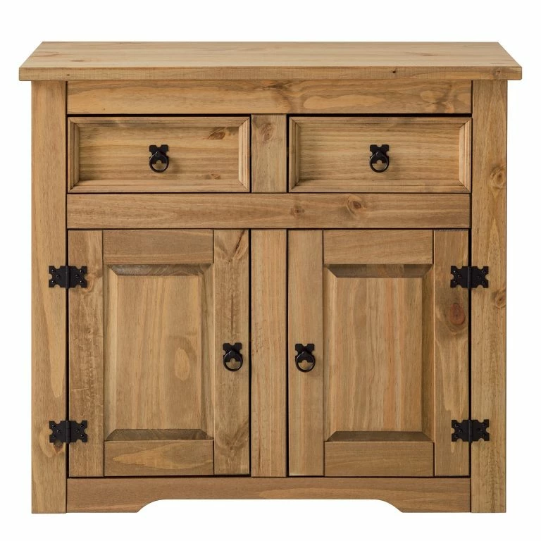 Loftscape Maison Belfort Commode Finca Rustica I – Pin Massif – Epicéa Naturel