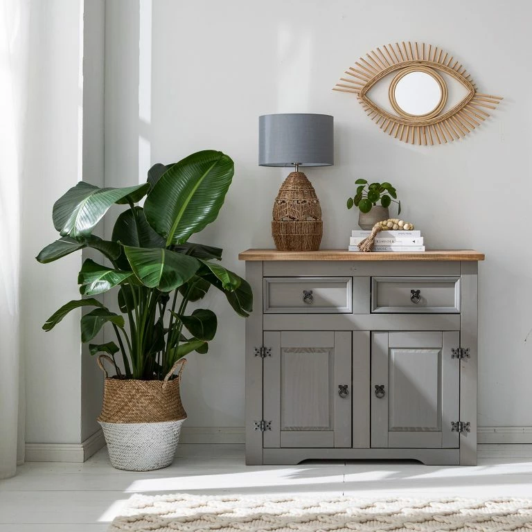 Loftscape Maison Belfort Commode Finca Rustica I – Pin Massif – Pin Gris