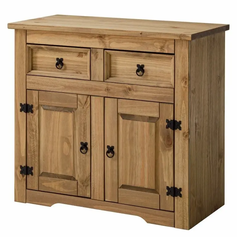 Loftscape Maison Belfort Commode Finca Rustica I – Pin Massif – Epicéa Naturel