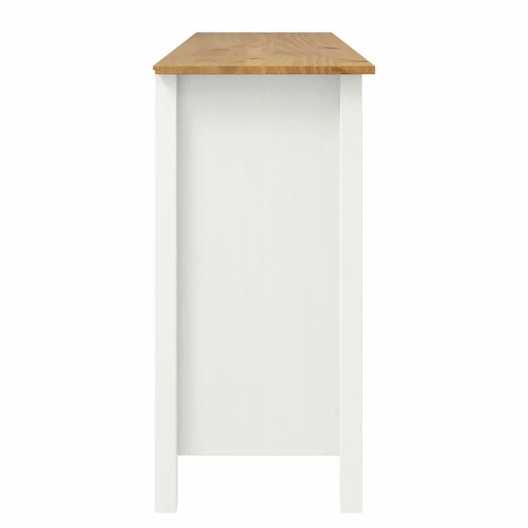 Loftscape Maison Belfort Commode Rivery III – Pin Massif – Blanc